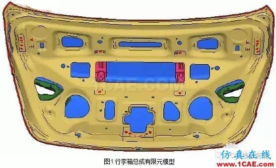 HyperWorks在汽車行李箱優(yōu)化中的應用hypermesh技術圖片1