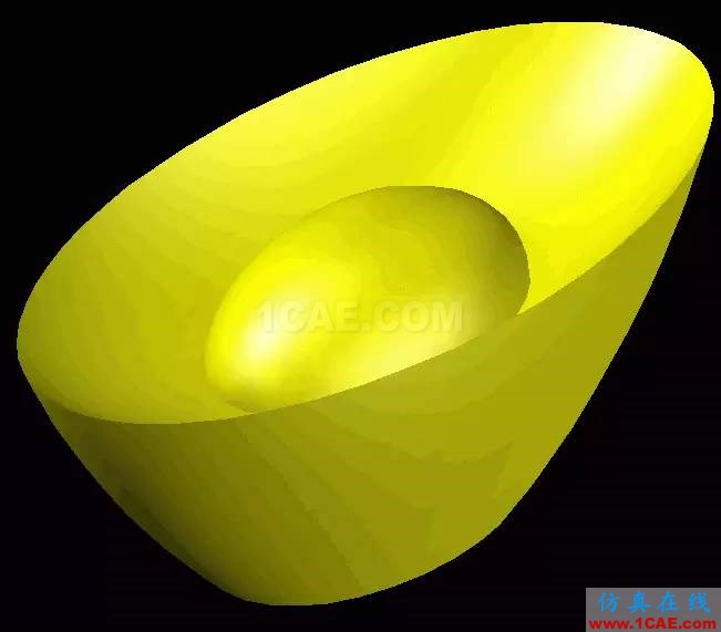 20.GIF AutoCAD繪制金元寶AutoCAD應(yīng)用技術(shù)圖片21