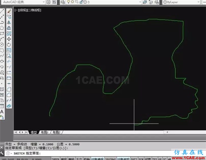 【AutoCAD教程】CAD中如何快速手繪不規則圖形？AutoCAD學習資料圖片2