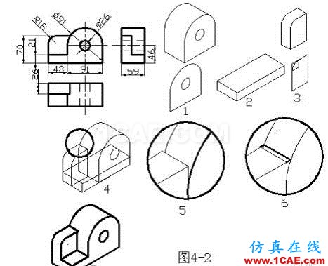 AutoCAD繪等軸測(cè)圖 AutoCAD繪等軸測(cè)圖AutoCAD學(xué)習(xí)資料圖片2