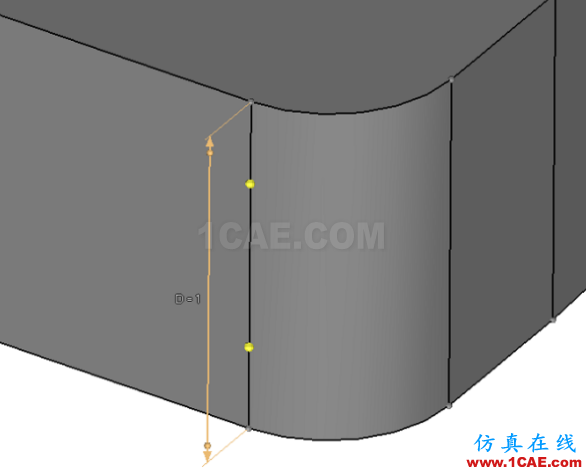 三維幾何尺寸修改（Hypermesh基礎入門<13>）hypermesh應用技術圖片7