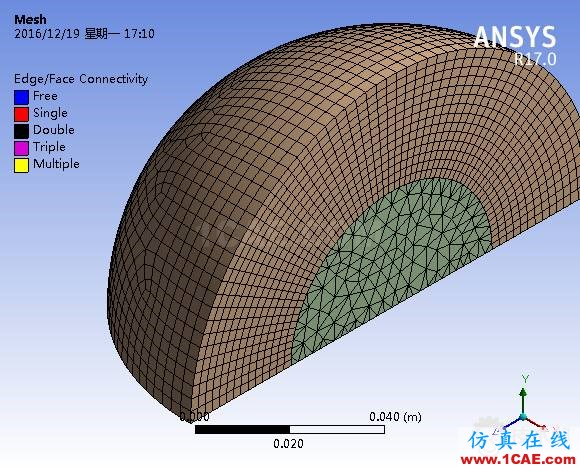 Workbench瞬態熱分析ansys結果圖片4
