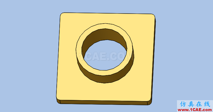solidworks如何使用孔特征？solidworks simulation培訓教程圖片7