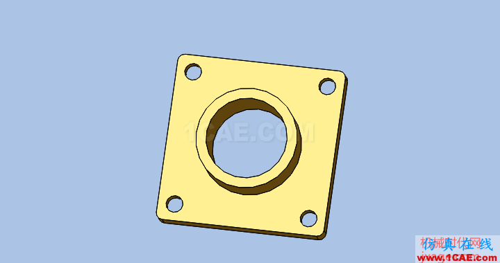 solidworks如何使用孔特征？solidworks simulation培訓教程圖片6