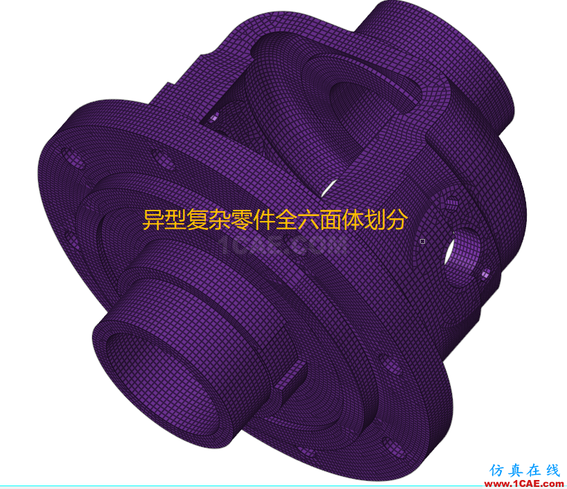 優質有限元網格劃分服務、高級網格劃分專項培訓服務hypermesh分析案例圖片11
