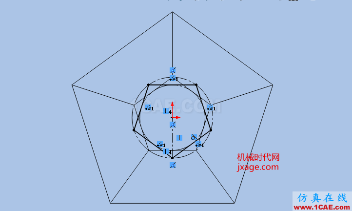 solidworks如何創建12面體？solidworks simulation培訓教程圖片12