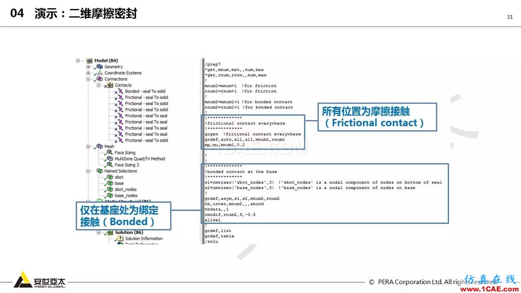 ansys General Contact在接觸定義中的運用（44頁PPT+視頻）ansys結構分析圖片31