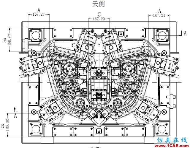 汽車前大燈燈殼注塑模如何設計？ug模具設計技術圖片21