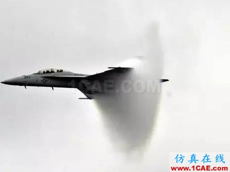 飛機超音速飛行突破音障瞬間，場面驚人！Actran分析案例圖片9