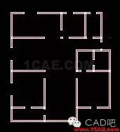 AutoCAD繪制室內(nèi)設(shè)計圖步驟 AutoCAD繪制室內(nèi)設(shè)計圖步驟AutoCAD分析案例圖片15