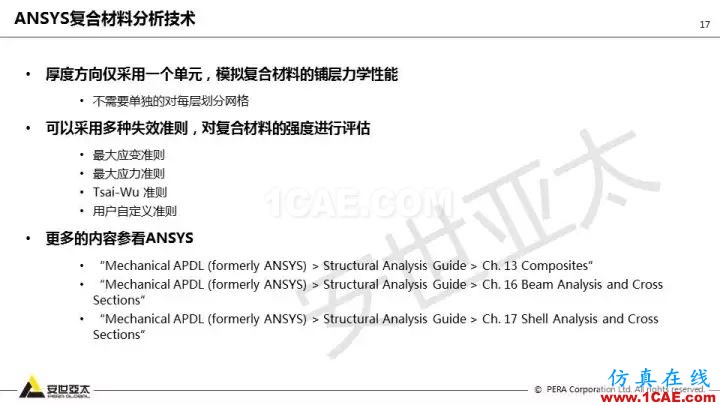 技術分享 | 58張PPT，帶您了解ANSYS復合材料解決方案【轉發】ansys分析圖片17
