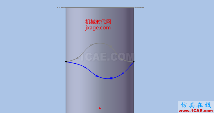 solidworks如何使用投影曲線？solidworks simulation培訓教程圖片13