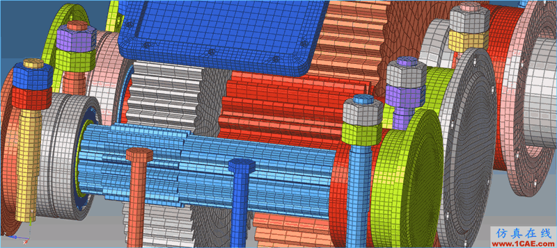 Hypermesh、Ansys 、CFD等優質網格劃分服務(也可提供專項培訓)ansys分析圖片9