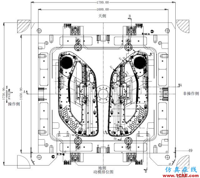 模具設計經典案例：汽車門板下本體模具的設計機械設計圖例圖片4