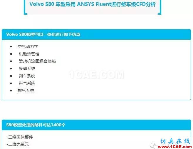 ANSYS Fluent比想象中更強大！整車級CFD應用最成功工程案例fluent仿真分析圖片2
