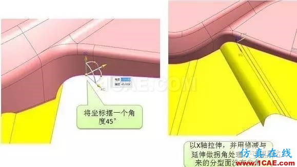 汽車(chē)模復(fù)雜曲面分型面是如何創(chuàng)建的？技巧都在這！autoform汽車(chē)仿真圖片3