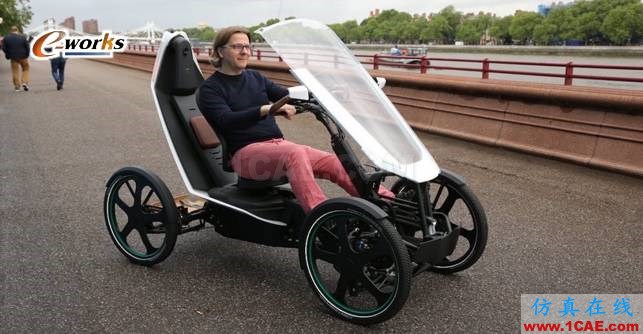 『漲姿勢』德國工程師造了一臺新型混動車，徹底模糊了汽車和自行車的界限！機械設計圖片2