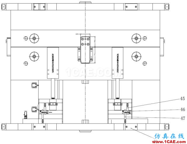 模具設計經典案例：汽車門板下本體模具的設計機械設計圖例圖片5