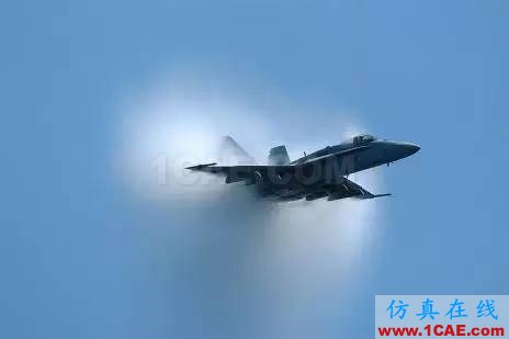 飛機超音速飛行突破音障瞬間，場面驚人！Actran技術圖片7