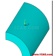 基于ANSYS 經典界面的厚壁圓筒的轉子動力學分析（模態分析）ansys分析案例圖片6