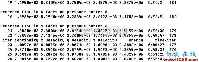 關于fluent中計算出現回流的情況(reversed wbrflow wbrin wbr* wbrfaces wbron*)