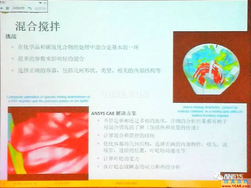 化學/石化工業中的流體仿真視頻（槍版）fluent分析圖片14