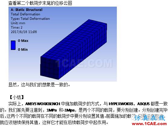 如何在ANSYS WORKBENCH中進行多載荷步的靜力分析？ansys培訓的效果圖片6