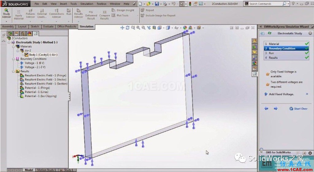 solidworks電磁分析插件簡介：emsworkssolidworks simulation應用技術圖片4