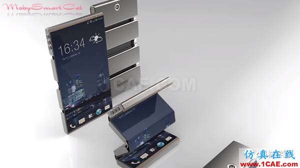 三星Galaxy X 可折疊智能手機，你看好他嗎？機械設計案例圖片2
