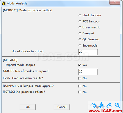 基于ANSYS 經典界面的厚壁圓筒的轉子動力學分析（模態分析）ansys分析圖片17