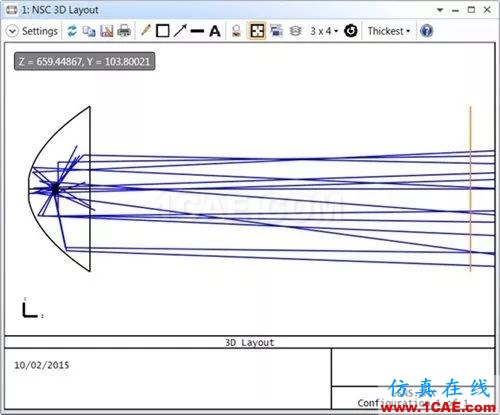ZEMAX：如何創建一個簡單的非序列系統zemax光學分析圖片34