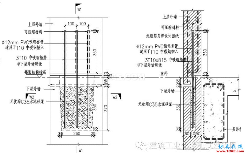 超高層裝配式建筑“內(nèi)澆外掛”體系建造關鍵技術(shù)Midas Civil技術(shù)圖片5