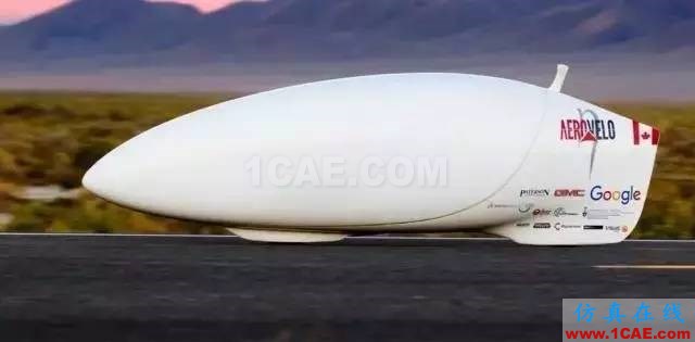 Fluent求風阻系數:史上最快的自行車，外形像一枚出膛的子彈fluent培訓課程圖片11